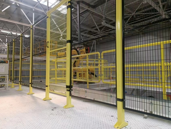 烟台威海机器人安全围栏工厂隔离网